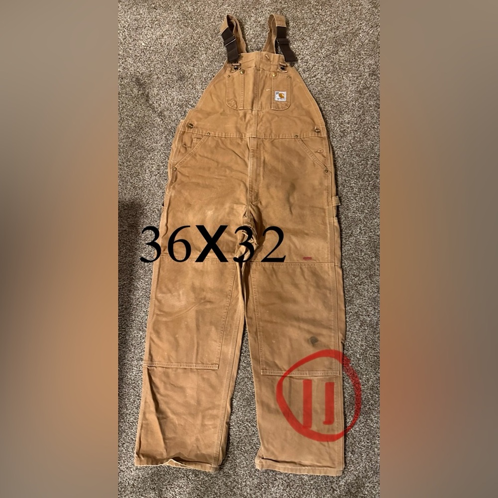 Carhartt Brown Work Pants 36X32